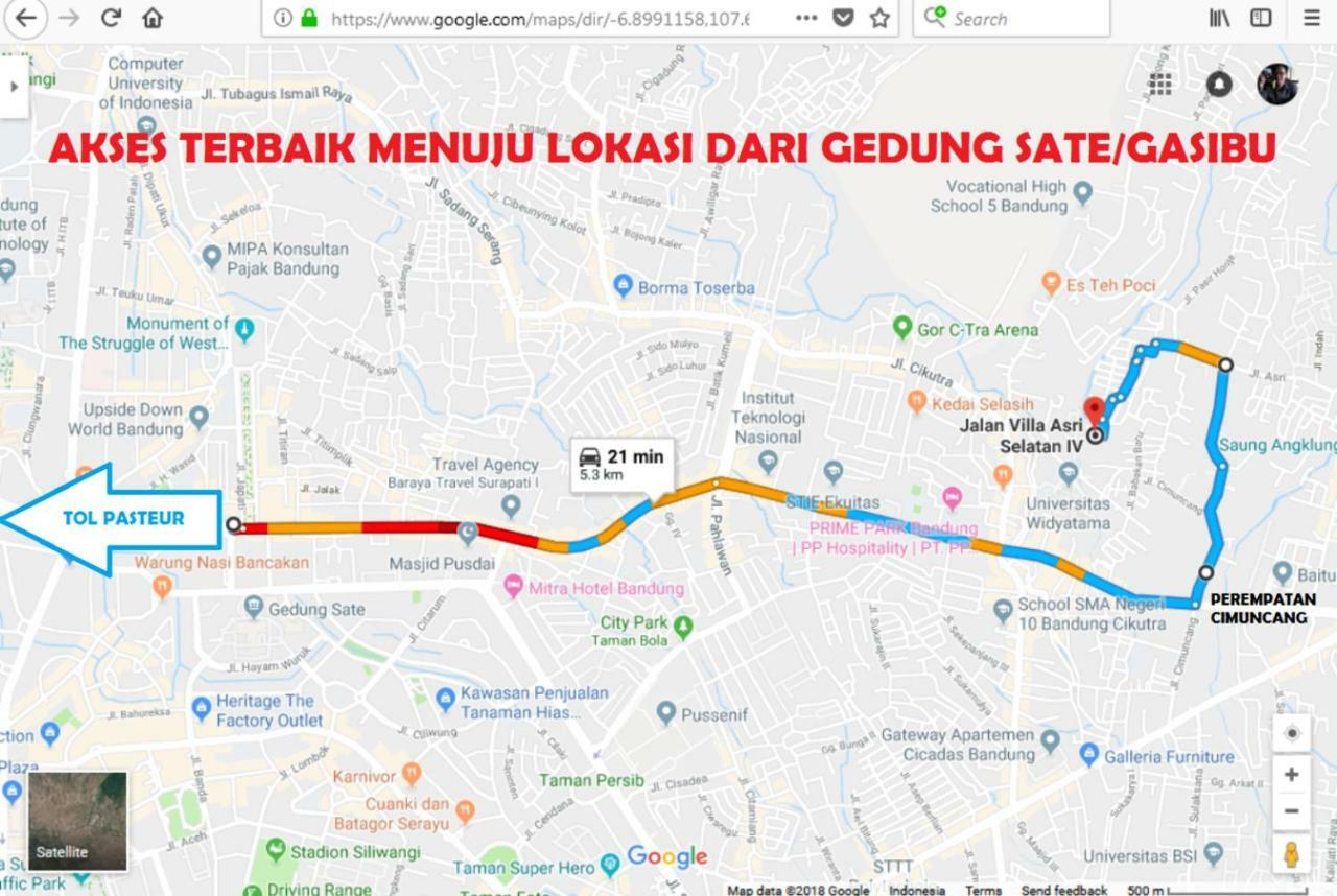 Homestay Bumi Asri III Cikutra Bandung Luaran gambar